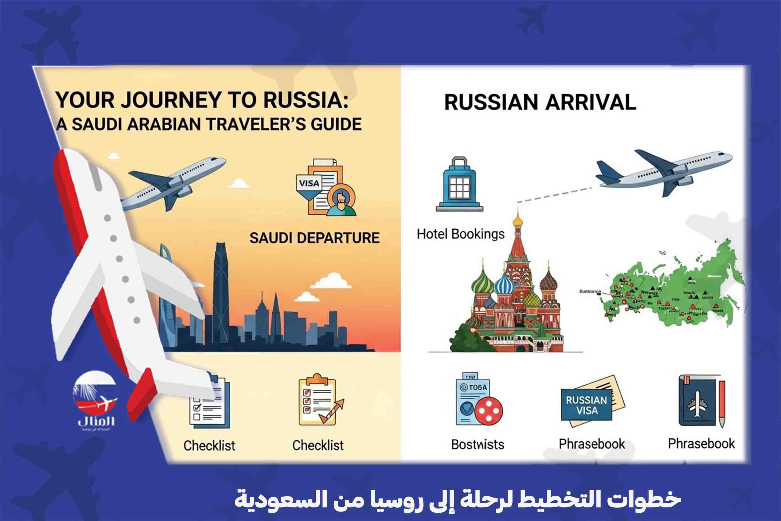 سعر فيزا روسيا للسعوديين